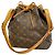 Noe Borsa a tracolla Louis Vuitton Monogram Petit Noé Marrone