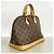 Borsa Louis Vuitton Alma Monogram Marrone - vista 2