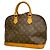Borsa a mano Louis Vuitton Alma Monogram M51130 Marrone
