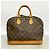 Borsa a mano Louis Vuitton Alma Monogram M51130 Marrone - vista 12