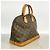 Borsa a mano Louis Vuitton Alma Monogram M51130 Marrone - vista 2