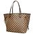 Borsa Tote Louis Vuitton Damier Neverfull MM in Ebene Damier ebene