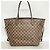 Borsa Tote Louis Vuitton Damier Neverfull MM in Ebene Damier ebene - vista 11