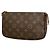 Louis Vuitton Monogram Pochette Accessoires Marrone
