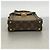 Borsa a tracolla Louis Vuitton Monogram Reverse Pochette Trunk Vertical Marrone - vista 3