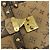 Borsa a tracolla Louis Vuitton Monogram Reverse Pochette Trunk Vertical Marrone - vista 9