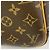 Borsa Louis Vuitton Monogram Trouville Marrone - vista 11