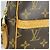 Borsa a tracolla Louis Vuitton Monogram Danube Marrone - vista 9