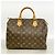 Borsa Louis Vuitton Monogram Speedy 30 Marrone - vista 10