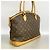 Borsa a mano Louis Vuitton Monogram Lockit Horizontal Marrone - vista 2