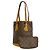 Borsa Tote Louis Vuitton Monogram Bucket PM Marrone