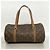 Borsa Louis Vuitton Monogram Papillon 30 Marrone - vista 12