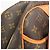Borsa Louis Vuitton Monogram Deauville Marrone - vista 6