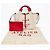 Borsa Valentino Garavani Atelier Bag 01 Small Bianco Rosso - vista 2