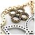 Louis Vuitton Bijou Sac Tapage M65090 Keyring Argento D'oro - vista 8