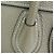Céline Celine Luggage Nano 189243DRU Borsa a mano/Borsa a tracolla in pelle Grayish Grigio - vista 10