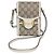 Borsa a tracolla Gucci Horsebit Small Bianco Beige