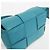 Borsa a tracolla in pelle Intrecciato Cassette Bottega Veneta Blu - vista 8