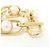 Bracelet à breloques Gucci en or blanc Doré - vue 3