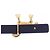 Hermès Cintura reversibile Hermes Tornade Nero Beige - vista 3