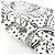 Hermès Hermes EPERON D'OR BANDANA Twilly Frill Scarf Muffler Negro Blanco - vista 4