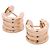 Bulgari Orecchini Bvlgari B-zero1 in oro rosa 18K - vista 2