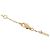 Bracciale Van Cleef & Arpels Frivole Mini in oro giallo 18K - vista 4