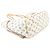 Borsa Tote Louis Vuitton Neverfull MM in jacquard monogram nautico Bianco Multicolore - vista 4