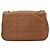 Borsa a tracolla con catena Saint Laurent Jamie Marrone
