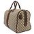 Borsa Duffle Media Gucci Ophidia GG Marrone - vista 3