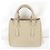 Borsa a mano Burberry in pelle beige - vista 2
