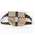 Mini borsa a vita Gucci in beige