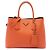 Bolso Prada Orange Medium Saffiano Cuir de Doble Asa Naranja