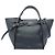 Céline Celine Gray Small Grained Calfskin Big Bag Marrone