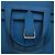 Hermès Blue Mini Swift Halzan 22 - vista 5