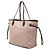Louis Vuitton Pink Monogram Idylle Neverfull MM Rosa - vista 2