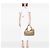 Borsa Hobo Calle LOEWE in pelle di vitello beige - vista 6
