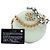 Clutch rotonda Chanel 19 con catena in pelle d'agnello verde - vista 7