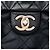 Chanel Black Large Quilted Iridescent Calfskin Chic Quilt Flap Nero - vista 5