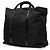 Borsa tote convertibile Prada in Tessuto nero - vista 2