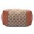 Borsa Tote Gucci Beige GG Canvas GG Charm - vista 3