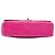 Chanel Pink Medium Classic Chevron Lambskin Double Flap Rosa - vista 3