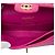 Chanel Pink Medium Classic Chevron Lambskin Double Flap Rosa - vista 4