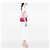 Chanel Pink Medium Classic Chevron Lambskin Double Flap Rosa - vista 5