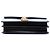 Borsa Saint Laurent Monogram Cassandra con chiusura in pelle di vitello liscia nera Nero - vista 3