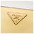 Clutch Prada Yellow Bicolor Saffiano Lux Giallo - vista 5