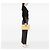 Clutch Prada Yellow Bicolor Saffiano Lux Giallo - vista 6