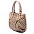 Gucci Scarlett Tote aus beigem GG Canvas - Ansicht 2