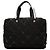 Borsa Chanel Black Old Travel Line Nylon Nero