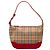 Borsa a tracolla Burberry Beige Haymarket Check Canvas